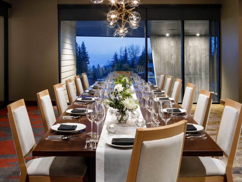 The Josie Aurum Dining Room for special events